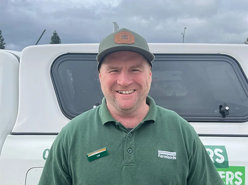 Jeff Dunstan, Technical Advisor, Farmlands Horticulture.