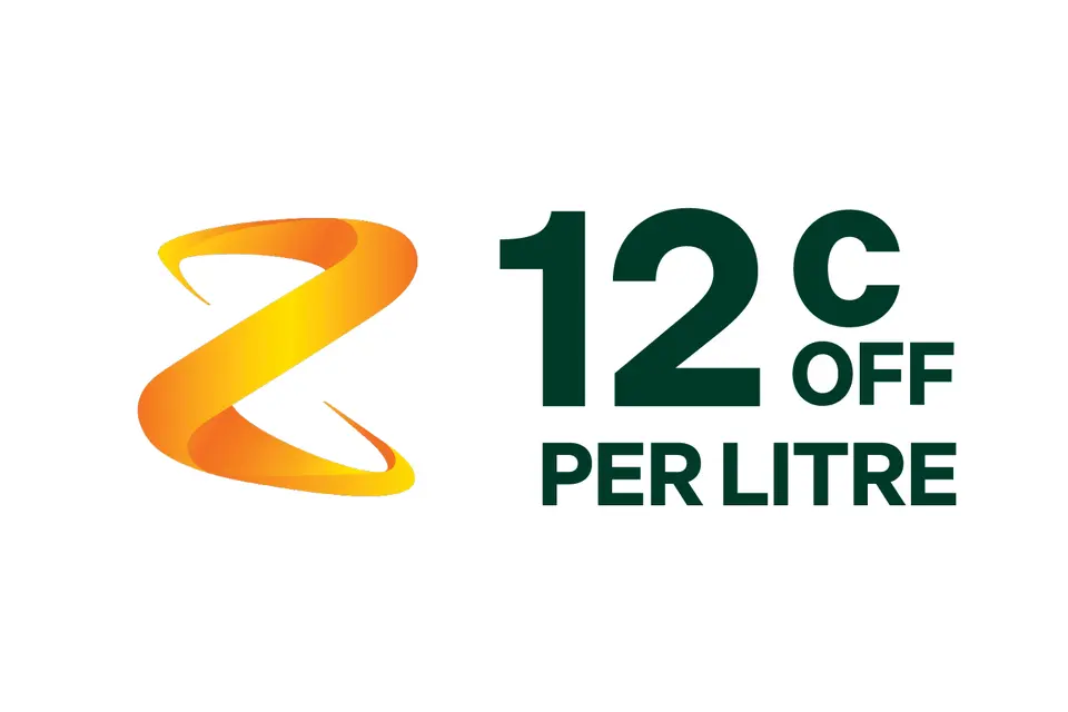 Z Energy: 12¢ off per litre