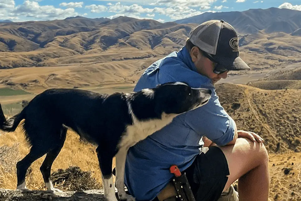 Caring canine cold weather