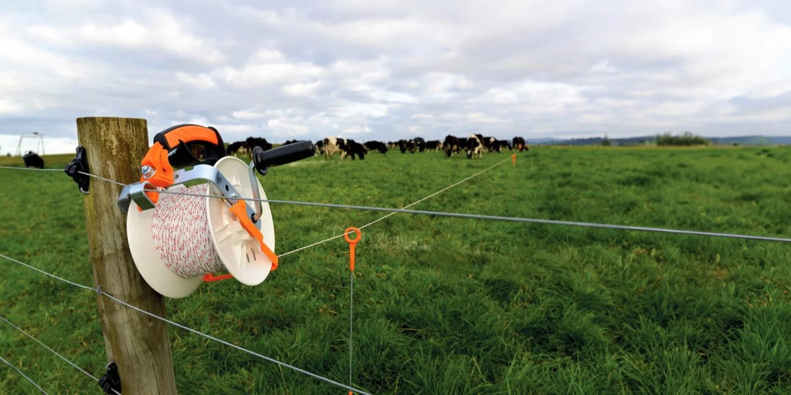 Electric fencing safety setup