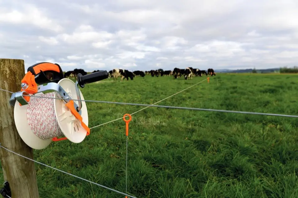 Electric fencing safety setup