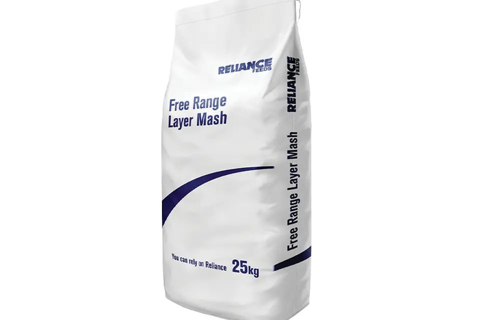 Reliance Free Range Layer Mash - 25kg bag